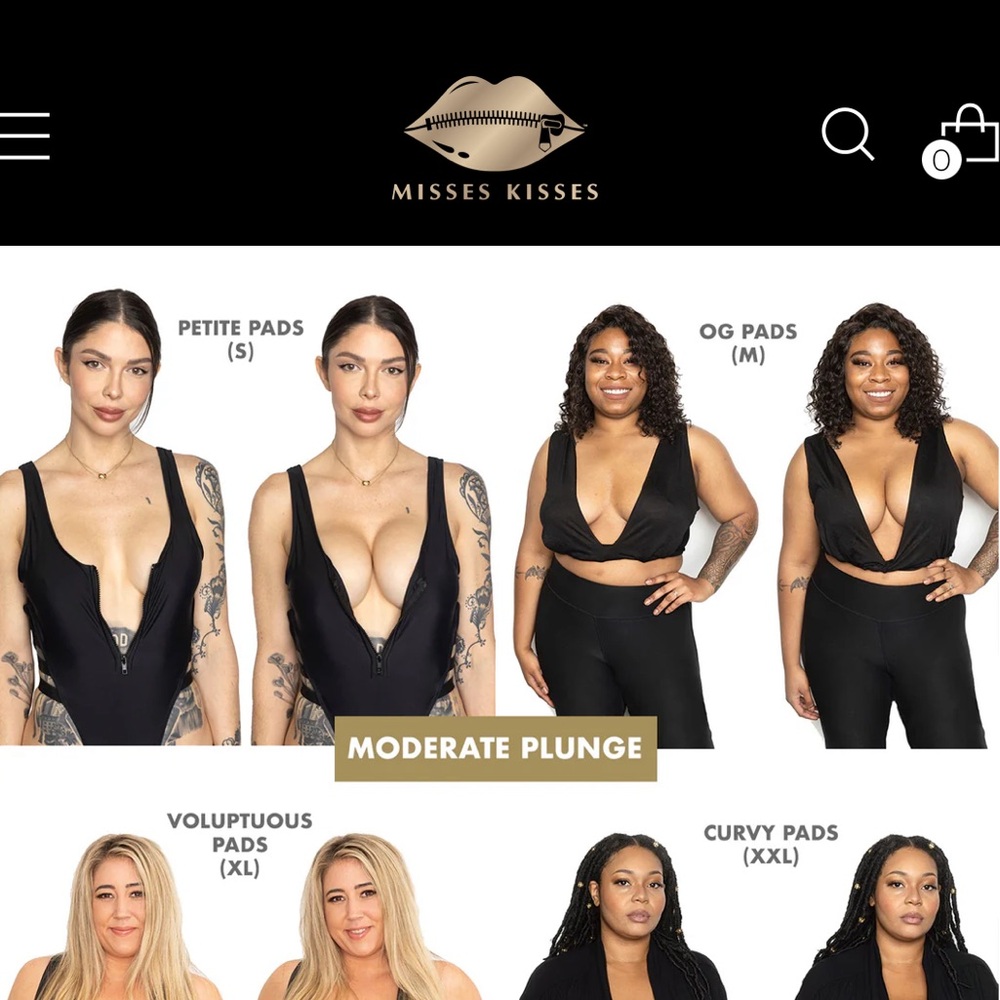 Misses Kisses Moderate Plunge Bra Kit